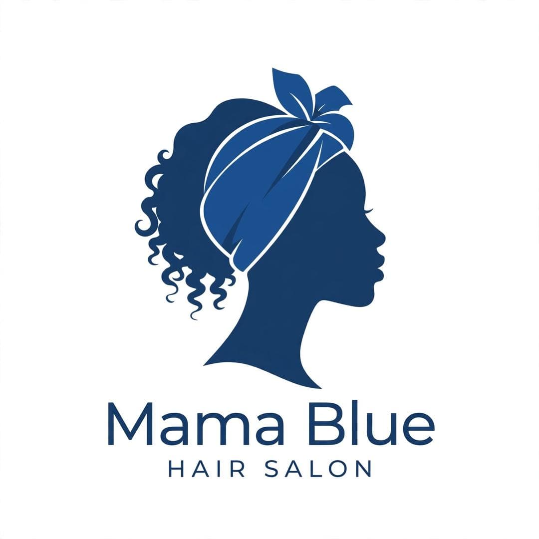 Mama Blue's Beauty Salon logo