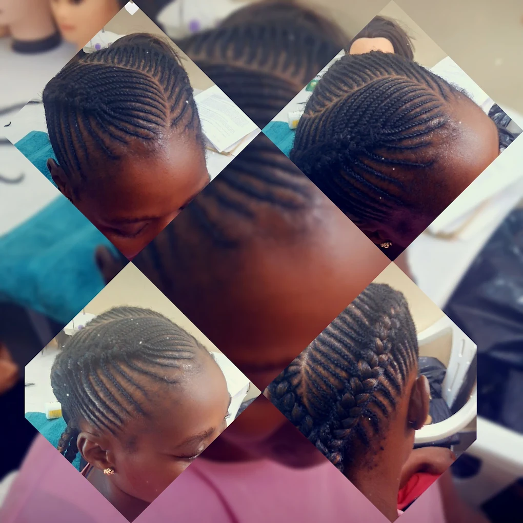 Stylish Straight-Back Cornrows hairstyle inspiration