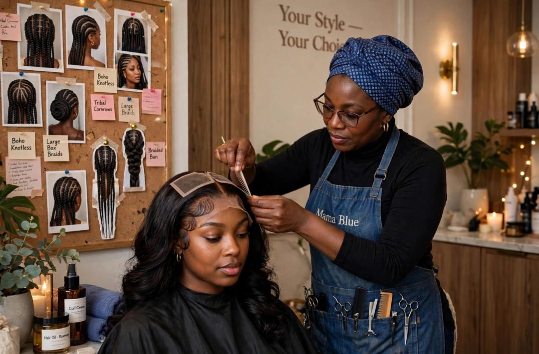 Beauty inspiration for an elegant hairstyle