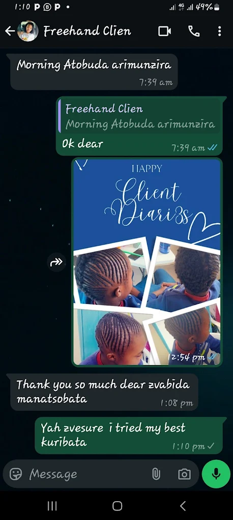 Client testimonial 1